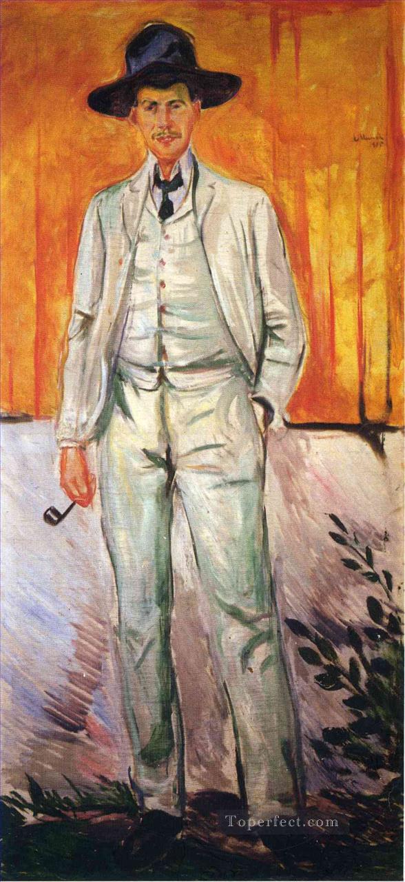ludwig karsten 1905 Edvard Munch Pintura al óleo